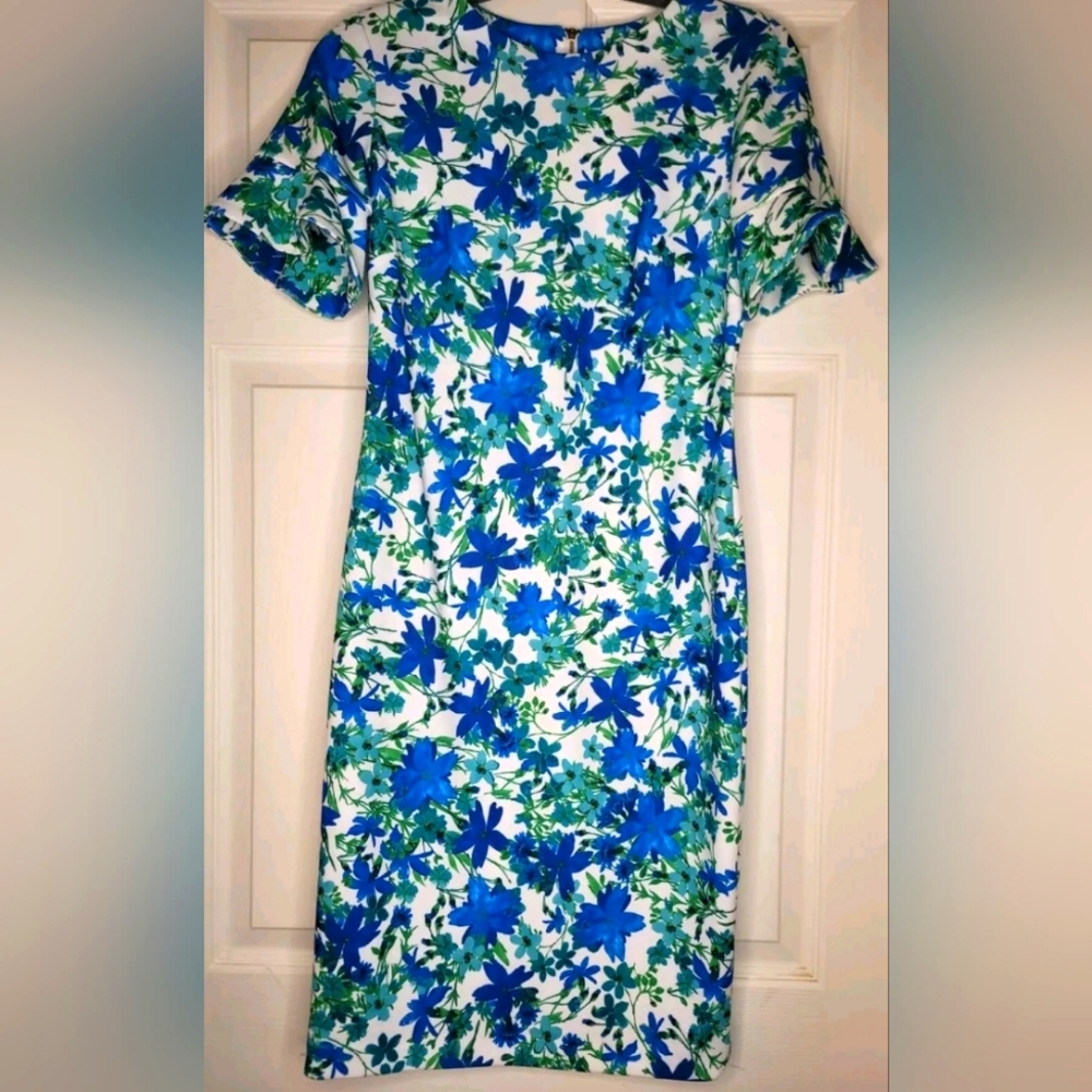Calvin Klein Dress - Gorgeous Trendy Summer Floral- Size 4